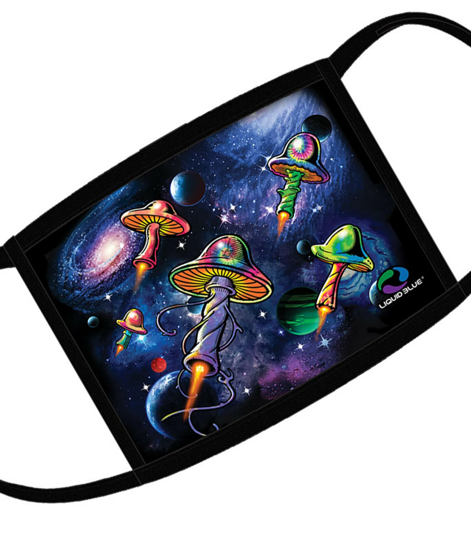 Galaxy Shrooms Face Covering 3 Galaxy Shrooms Face Covering
