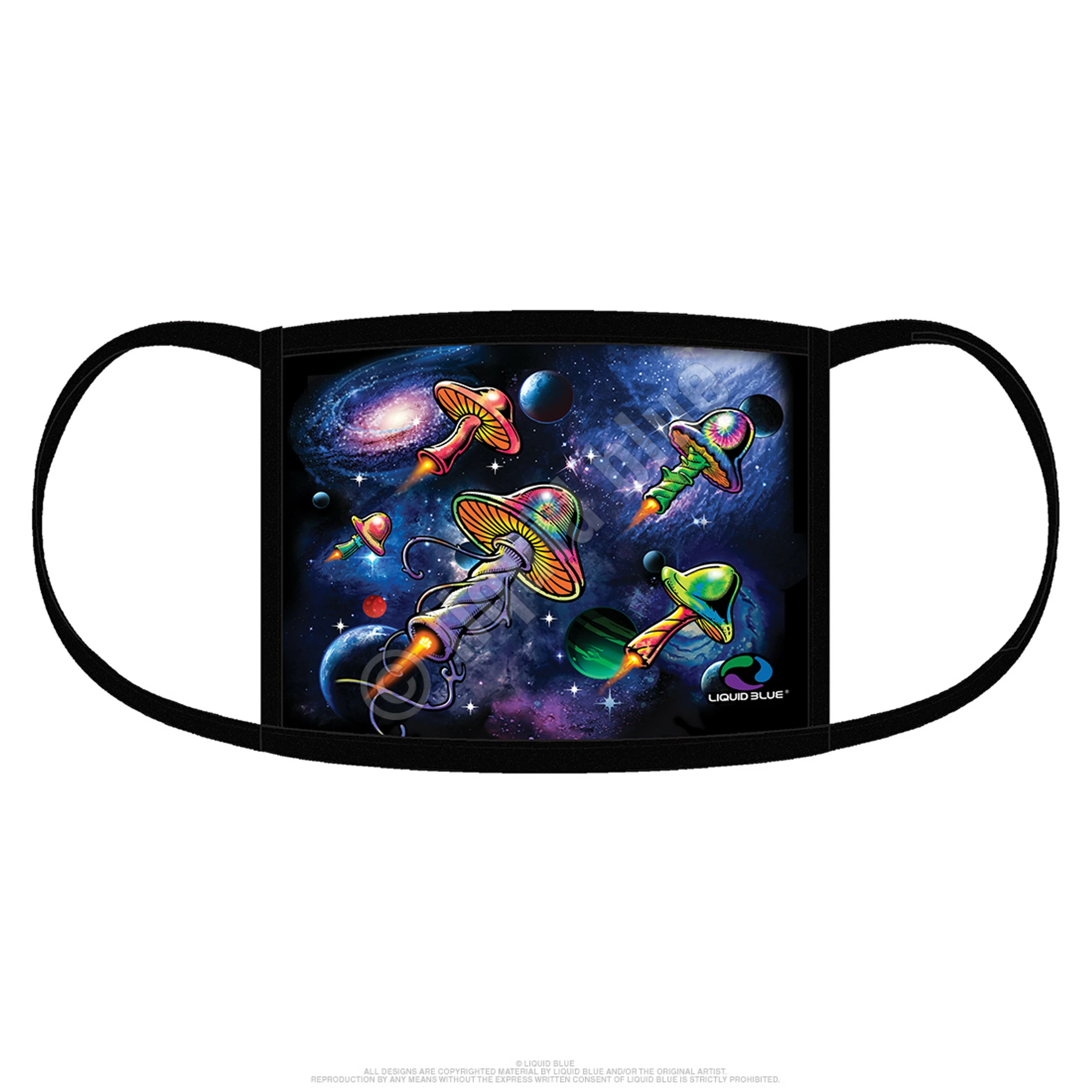 Galaxy Shrooms Face Covering 4 Galaxy Shrooms Face Covering - Image 2