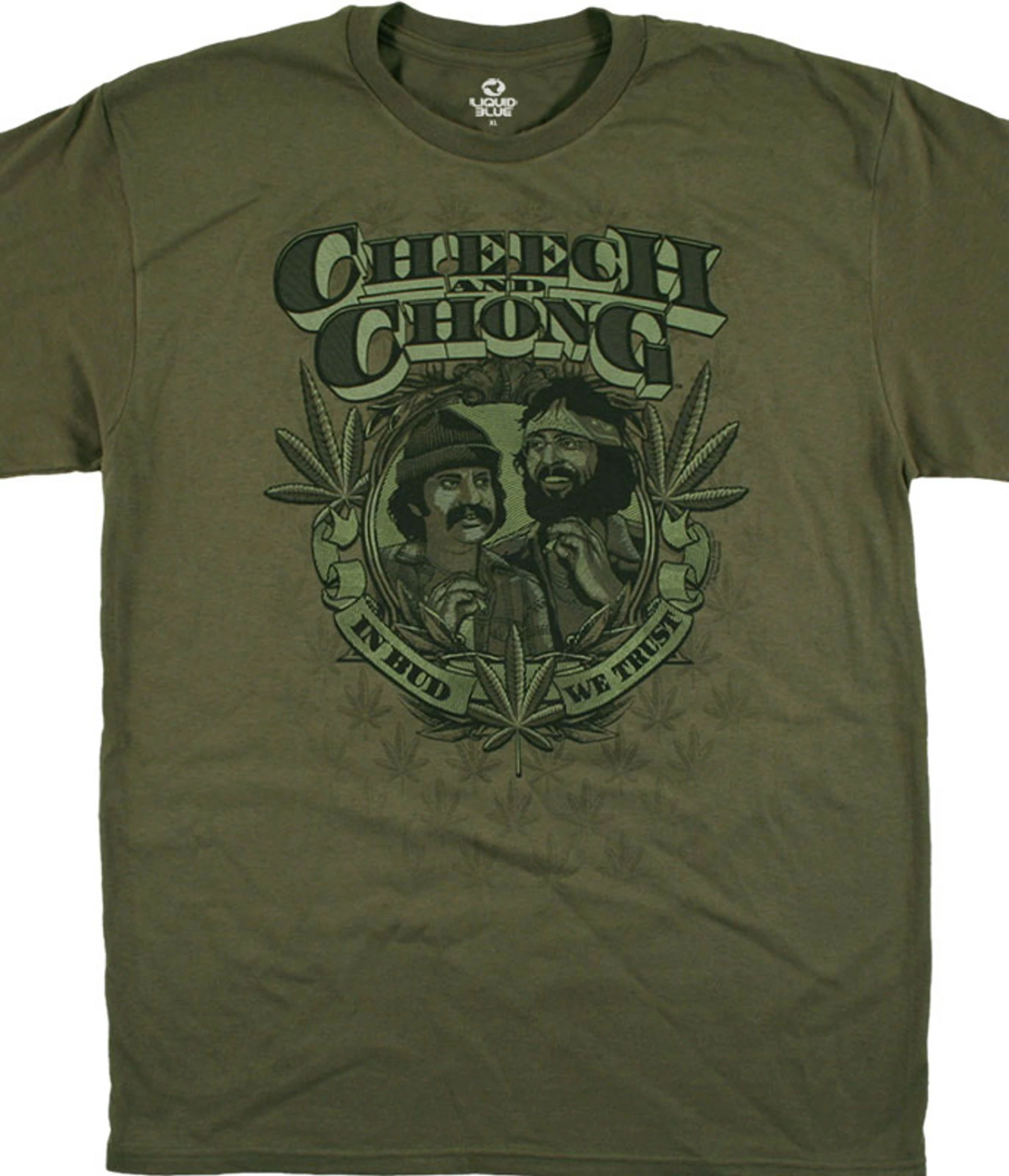 In Bud We Trust Green T-Shirt 3 In Bud We Trust Green T-Shirt