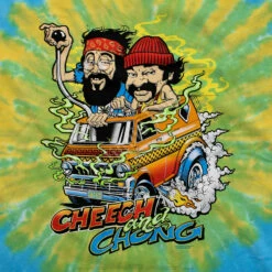 C&C Hot Rod Tie-Dye T-Shirt -MLB Shop 11063f artwork 49855.1638205725