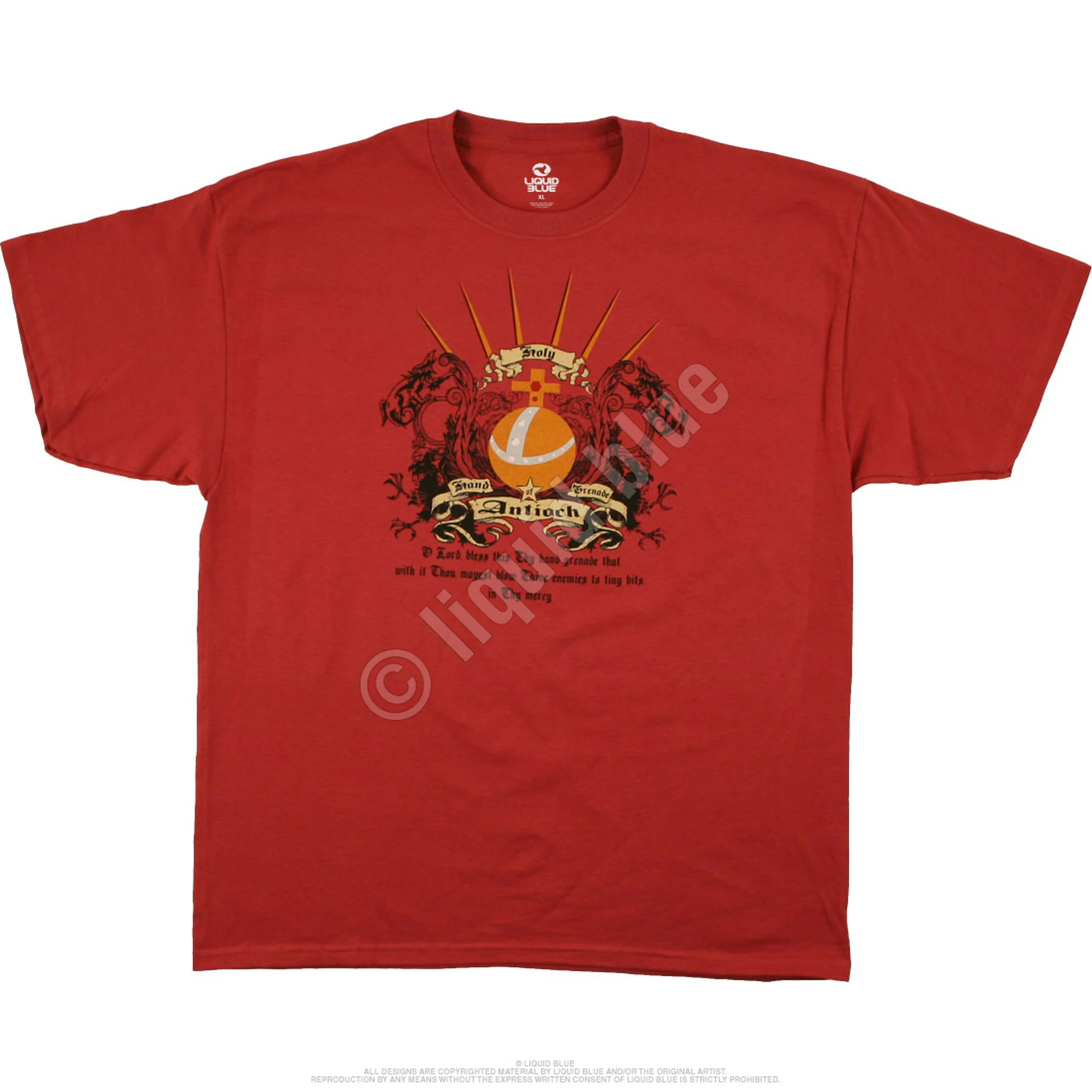 Antioch Red T-Shirt 4 Antioch Red T-Shirt - Image 2