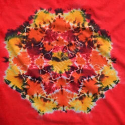 Red Mandala Unprinted Tie-Dye T-Shirt 9 Red Mandala Unprinted Tie-Dye T-Shirt -MLB Shop 11103f artwork 91599.1655140297