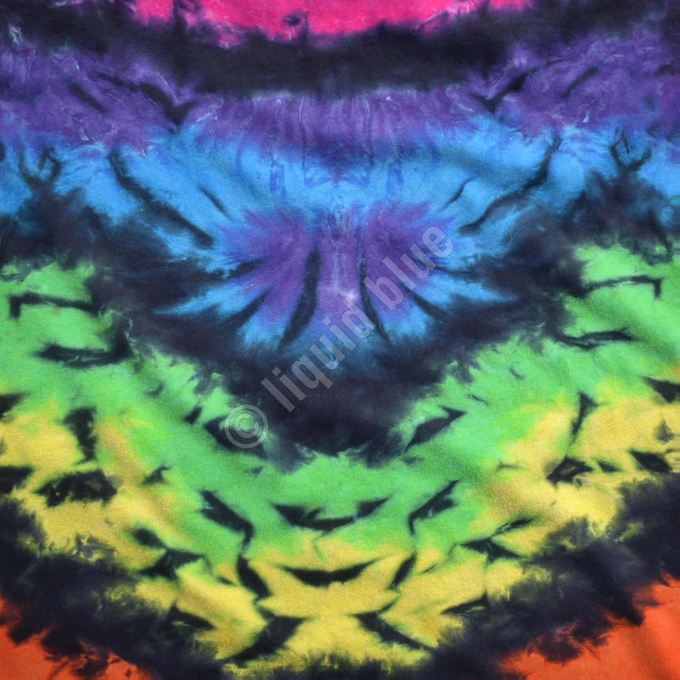 Butterfly Krinkle Unprinted Tie-Dye T-Shirt 6 Butterfly Krinkle Unprinted Tie-Dye T-Shirt - Image 4