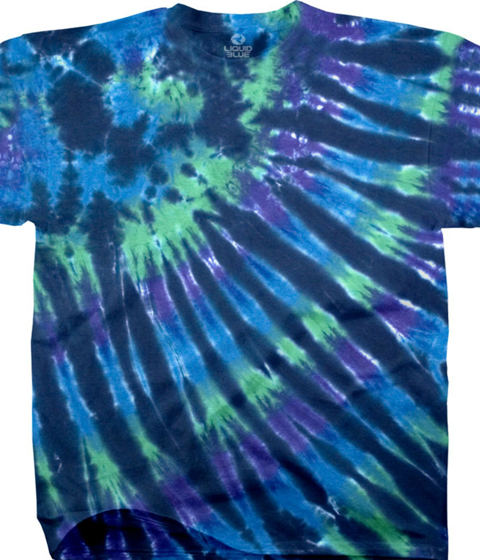 Cool Nebula Unprinted Tie-Dye T-Shirt 3 Cool Nebula Unprinted Tie-Dye T-Shirt
