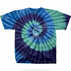 Cool Spiral Unprinted Tie-Dye T-Shirt -MLB Shop 11128f 90076.1471453926