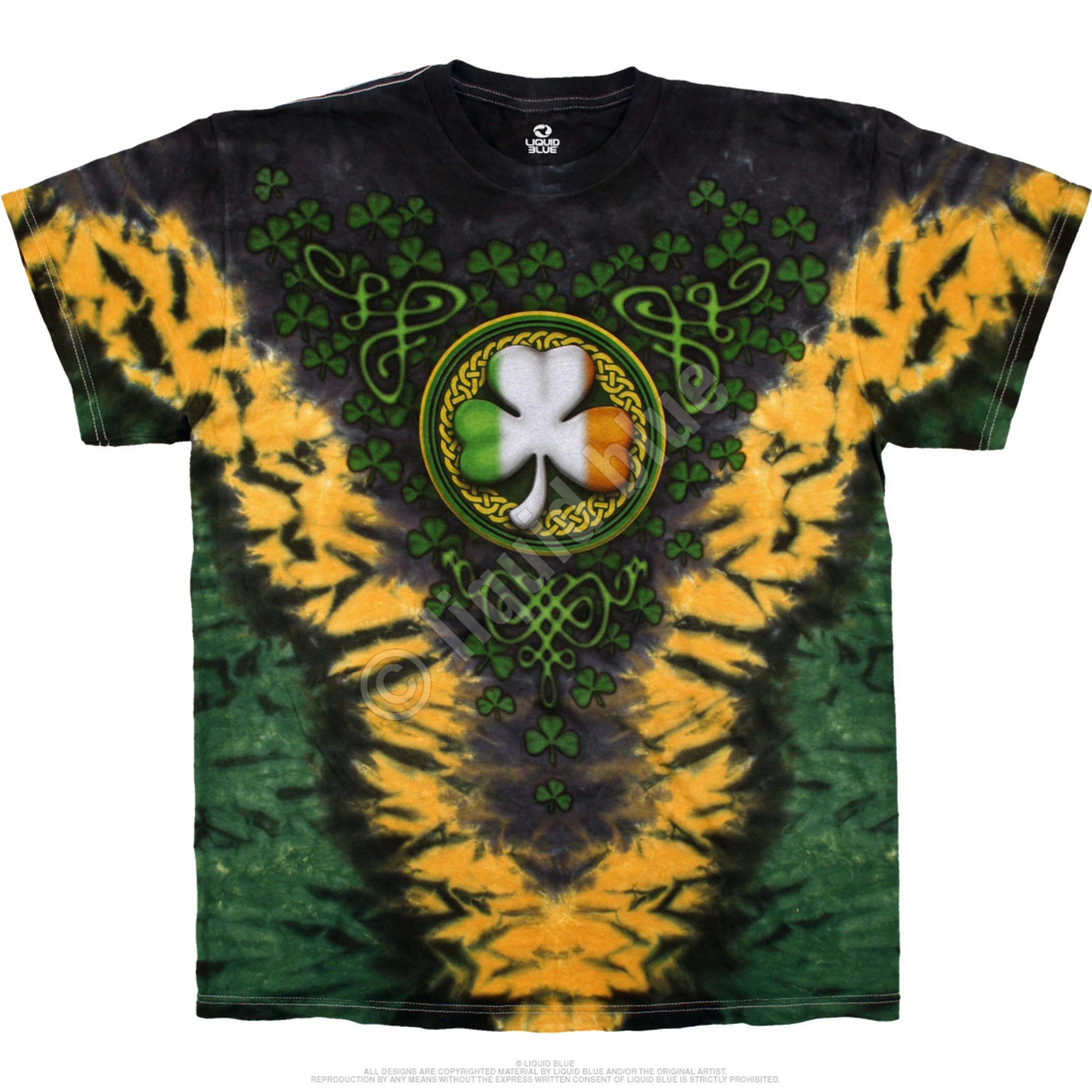 Shamrock V Tie-Dye T-Shirt 4 Shamrock V Tie-Dye T-Shirt - Image 2