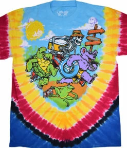 Tubin' Tie-Dye T-Shirt
