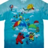 Parachuting Bears Tie-Dye T-Shirt -MLB Shop 11394f 35523.1569264452