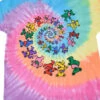 Spiral Bears Youth Tie-Dye T-Shirt -MLB Shop 11396Yf 82309.1655906210