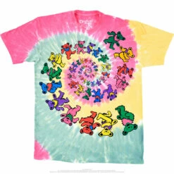 Rasta Spiral Bears Tie-Dye T-Shirt 6 Rasta Spiral Bears Tie-Dye T-Shirt -MLB Shop 11398f 53067.1658179374