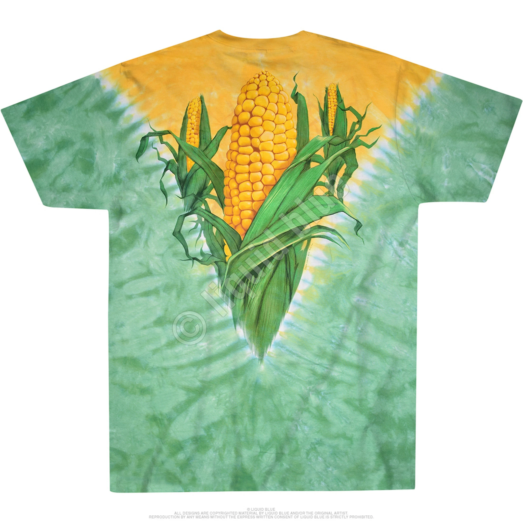 Corn Tie-Dye T-Shirt 7 Corn Tie-Dye T-Shirt - Image 5
