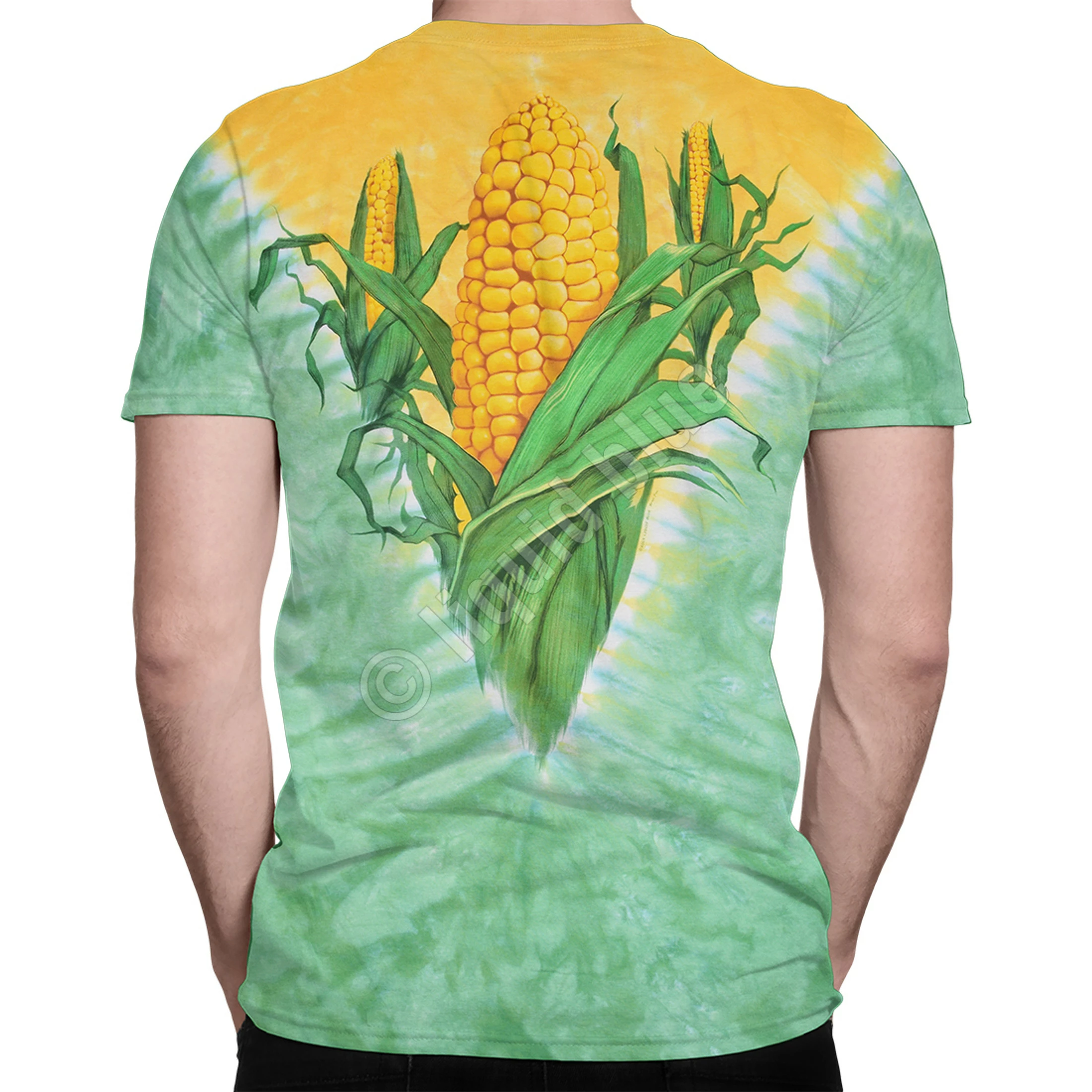 Corn Tie-Dye T-Shirt 5 Corn Tie-Dye T-Shirt - Image 3