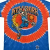 New York Dunker Basketball Skeleton Tie-Dye T-Shirt -MLB Shop 11430f 78279.1682539169