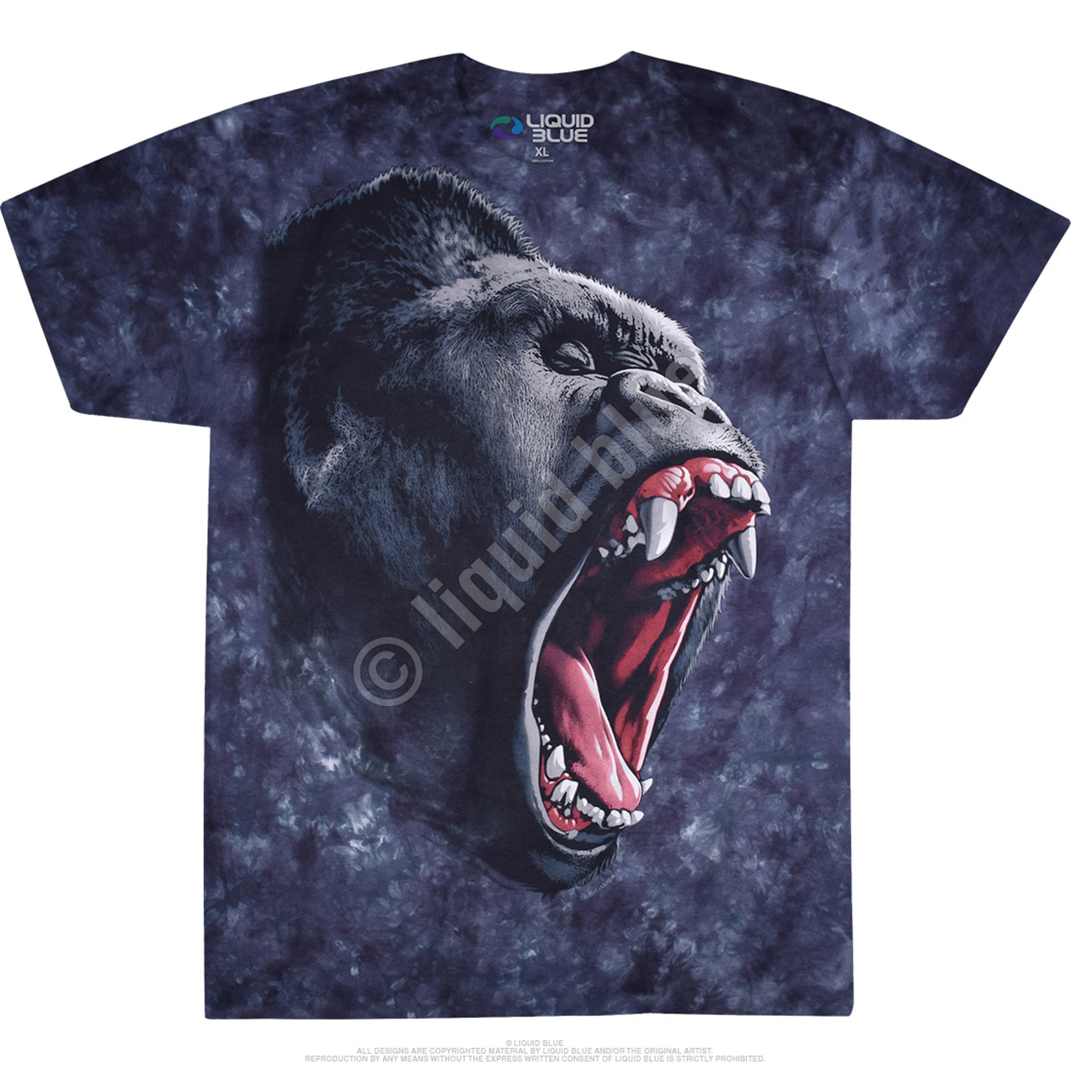 Gorilla Power Tie-Dye T-Shirt 5 Gorilla Power Tie-Dye T-Shirt - Image 3