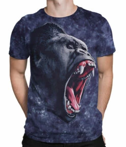 Gorilla Power Tie-Dye T-Shirt