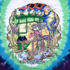 Watch Tower Tie-Dye T-Shirt -MLB Shop 11500b artwork 41755.1651093062