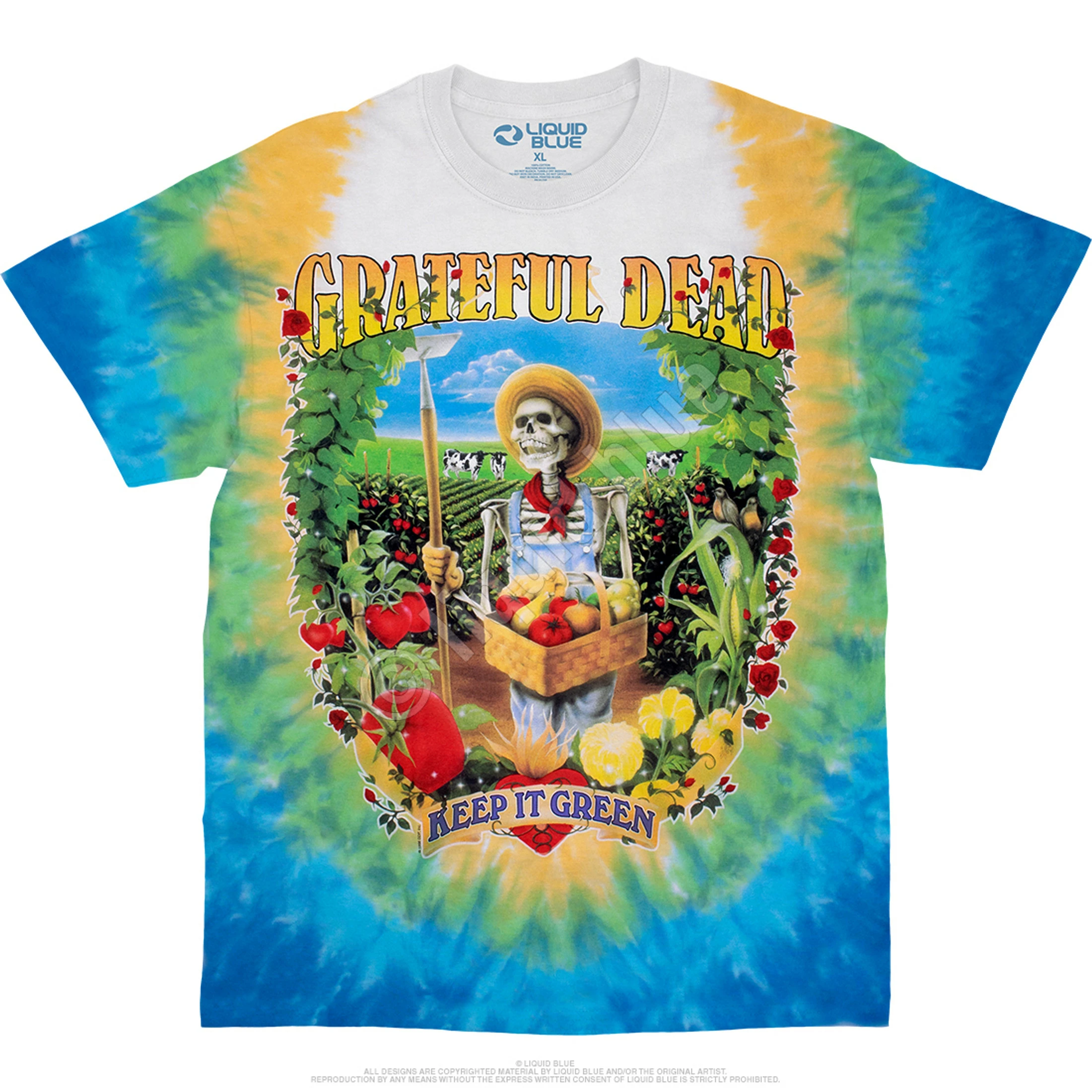 Let It Grow Tie-Dye T-Shirt 4 Let It Grow Tie-Dye T-Shirt - Image 2