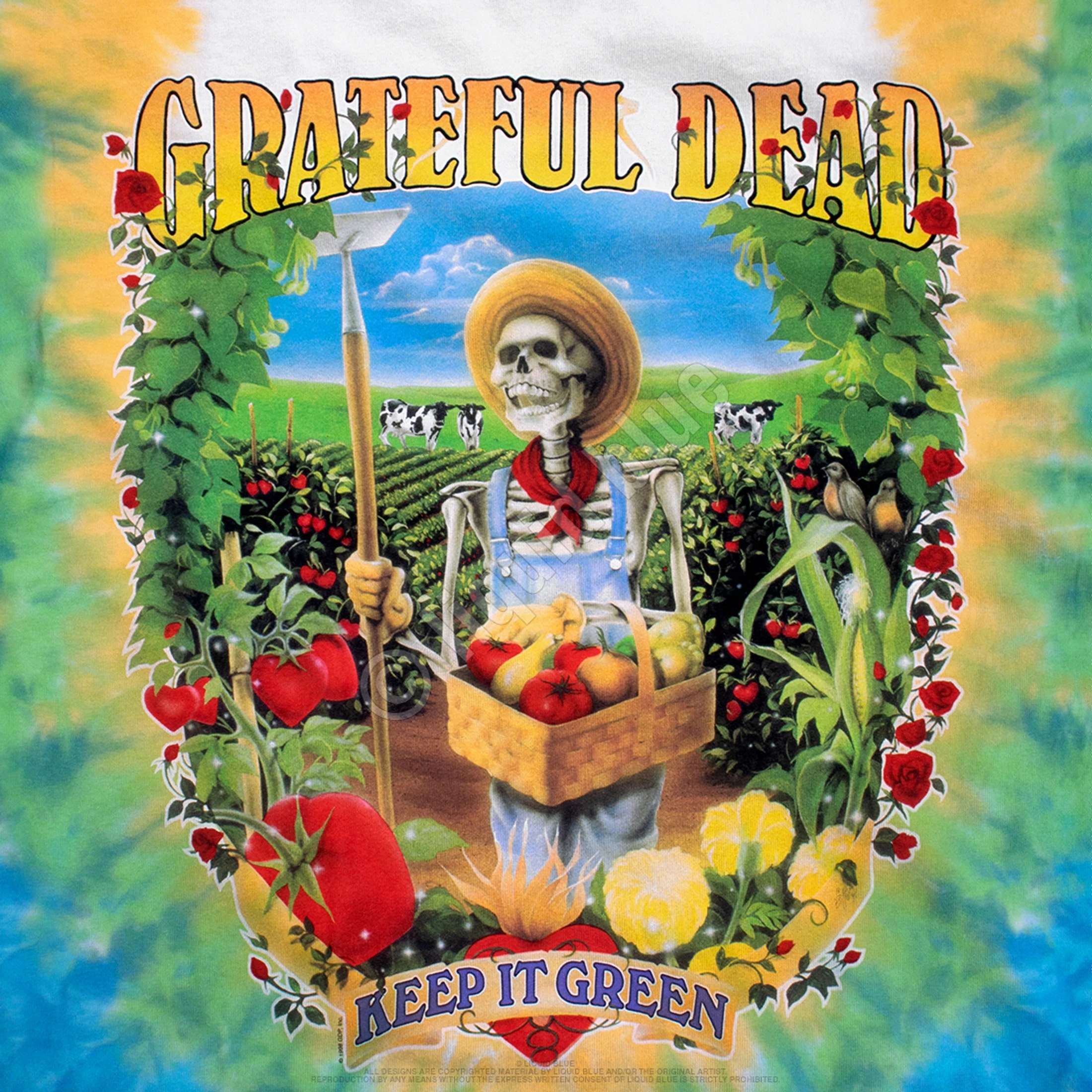 Let It Grow Tie-Dye T-Shirt 6 Let It Grow Tie-Dye T-Shirt - Image 4