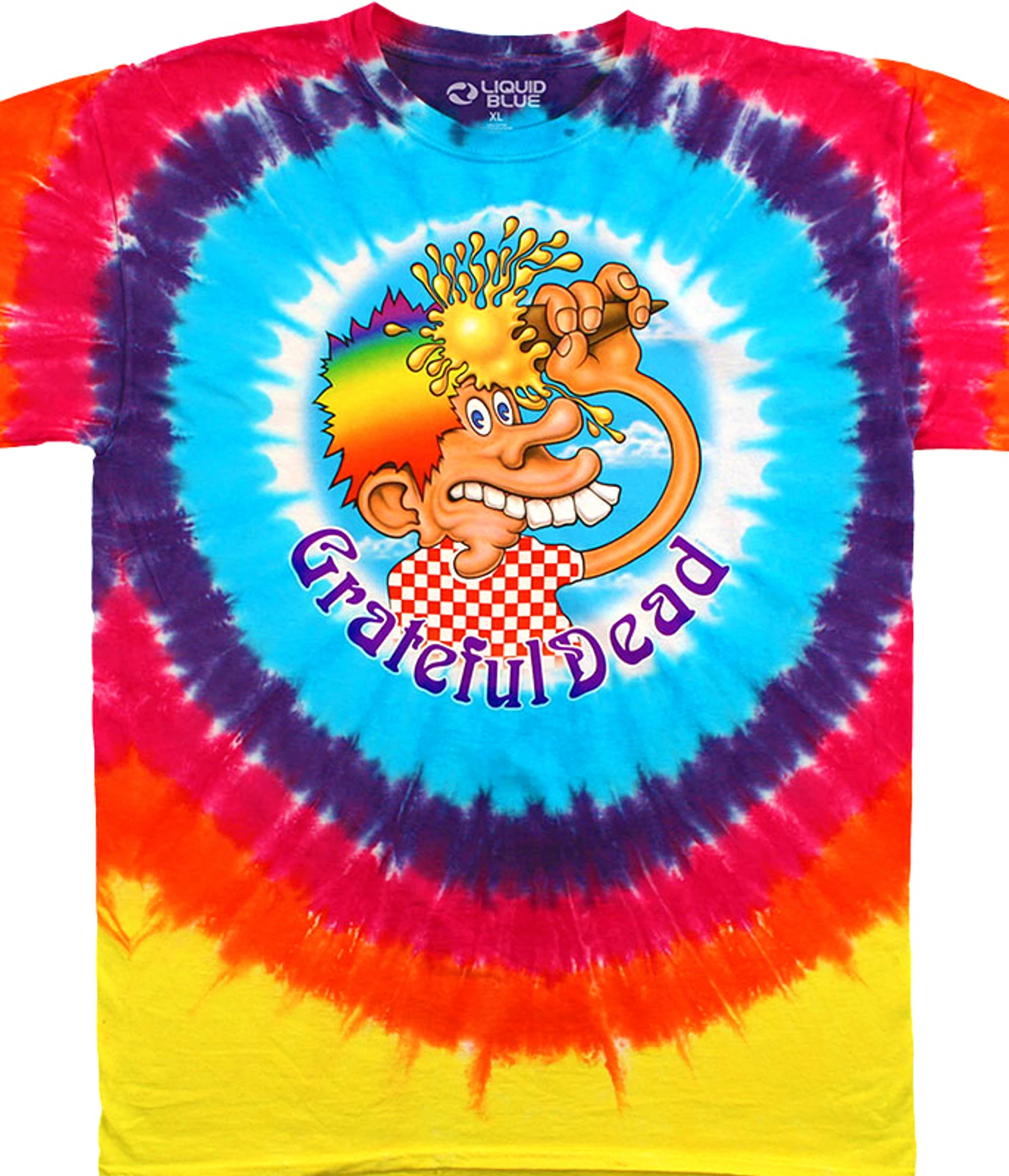 Ice Cream Cone Kid Tie-Dye T-Shirt 3 Ice Cream Cone Kid Tie-Dye T-Shirt