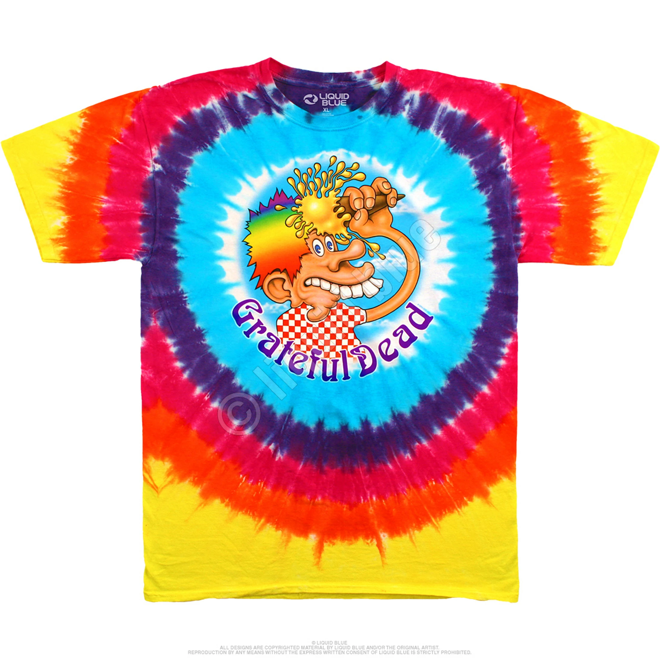 Ice Cream Cone Kid Tie-Dye T-Shirt 4 Ice Cream Cone Kid Tie-Dye T-Shirt - Image 2