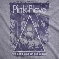 Pink Floyd Live Heather Grey Poly-Cotton T-Shirt -MLB Shop 11640f artwork 70247.1488396639