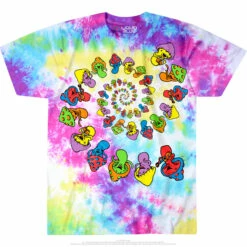 Spiral Shrooms Tie-Dye T-Shirt -MLB Shop 11702f 53292.1477935105