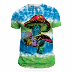 Psychedelic Shrooms Tie-Dye T-Shirt -MLB Shop 11753f ghosted 53802.1532375086