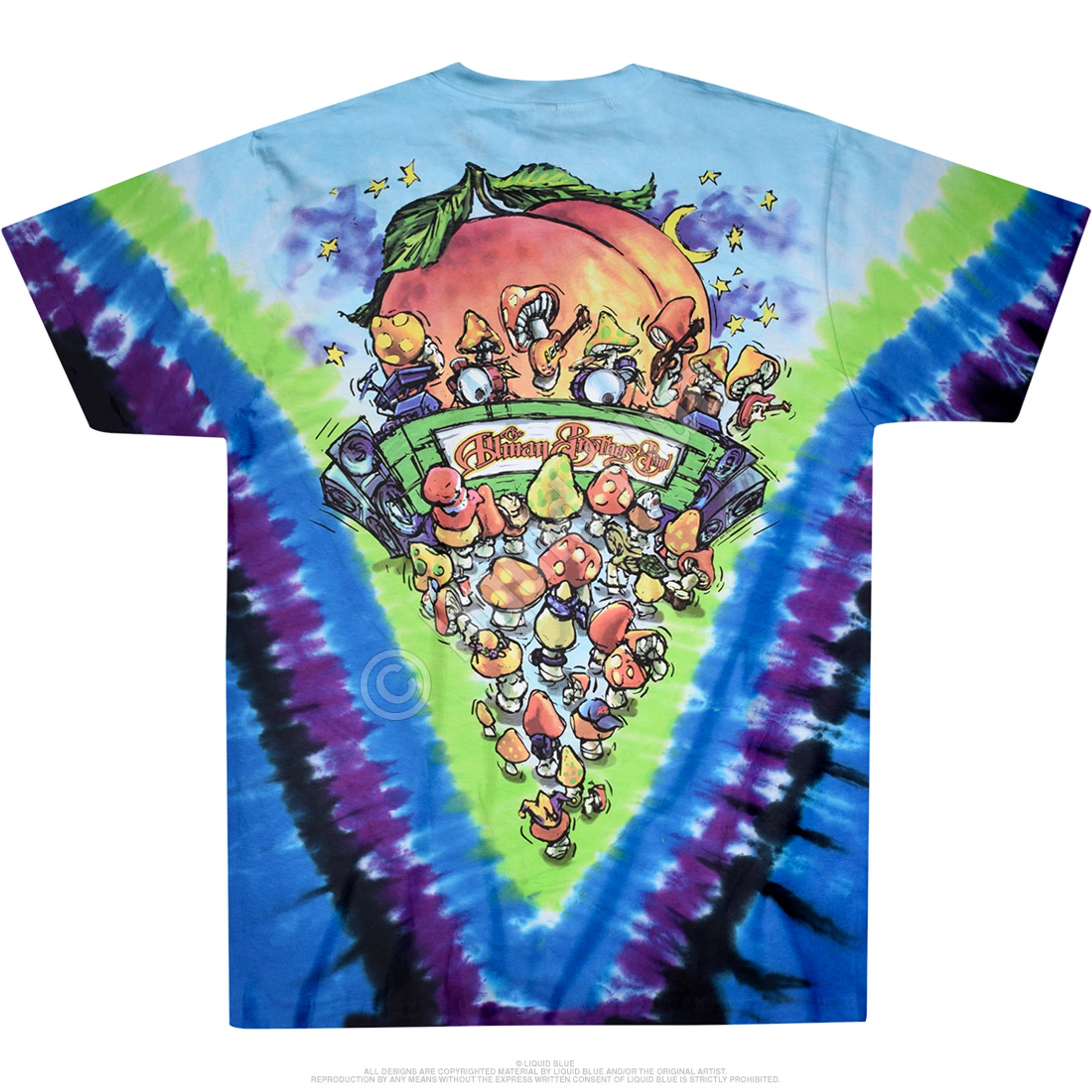 Allman Brothers Tie-Dye T-Shirt 7 Allman Brothers Tie-Dye T-Shirt - Image 5