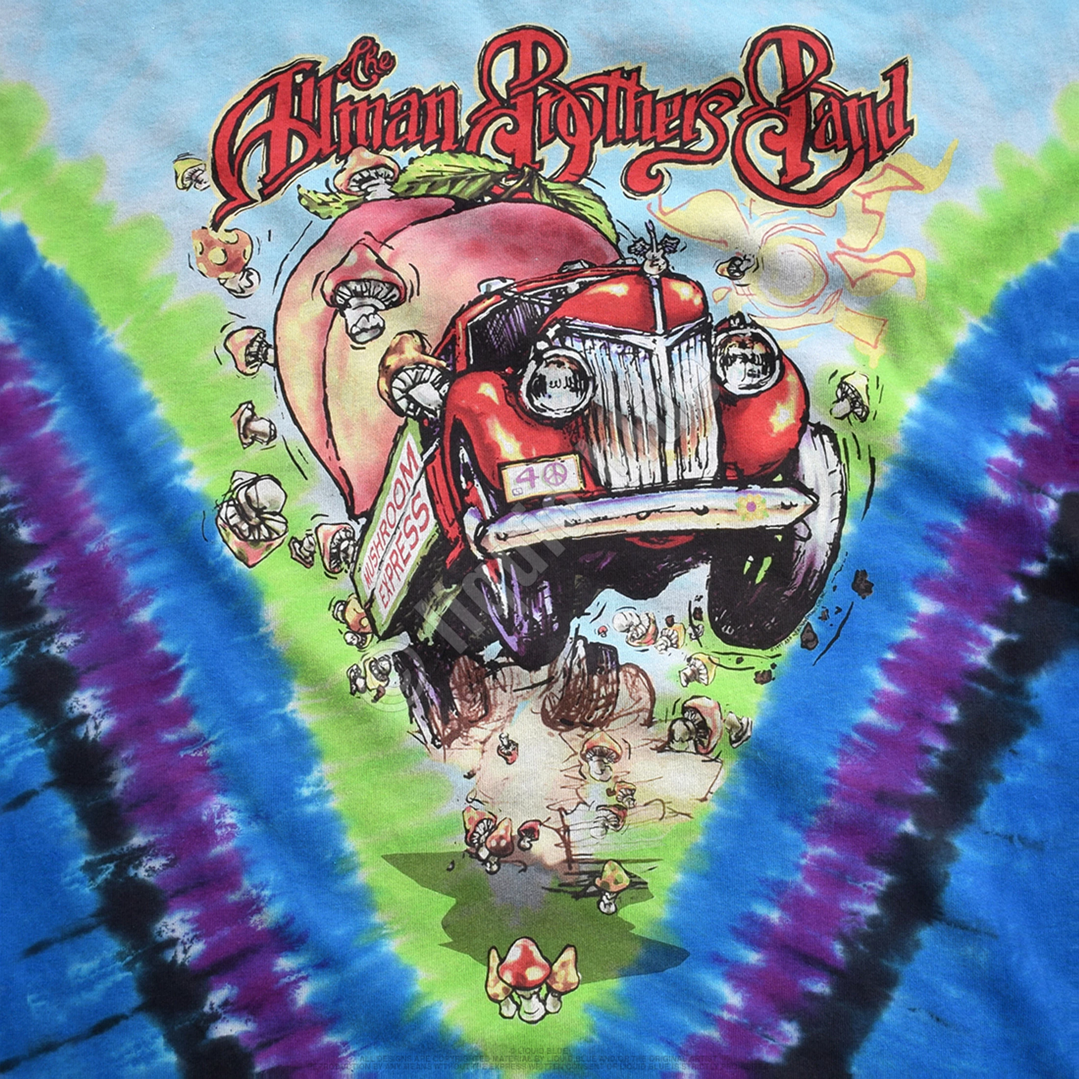 Allman Brothers Tie-Dye T-Shirt 8 Allman Brothers Tie-Dye T-Shirt - Image 6