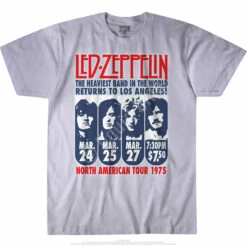 Zeppelin LA 1975 Tie-Dye T-Shirt -MLB Shop 11813f 88454.1488904365