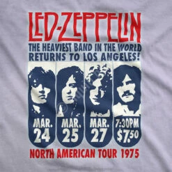 Zeppelin LA 1975 Tie-Dye T-Shirt -MLB Shop 11813f artwork 10053.1488904365