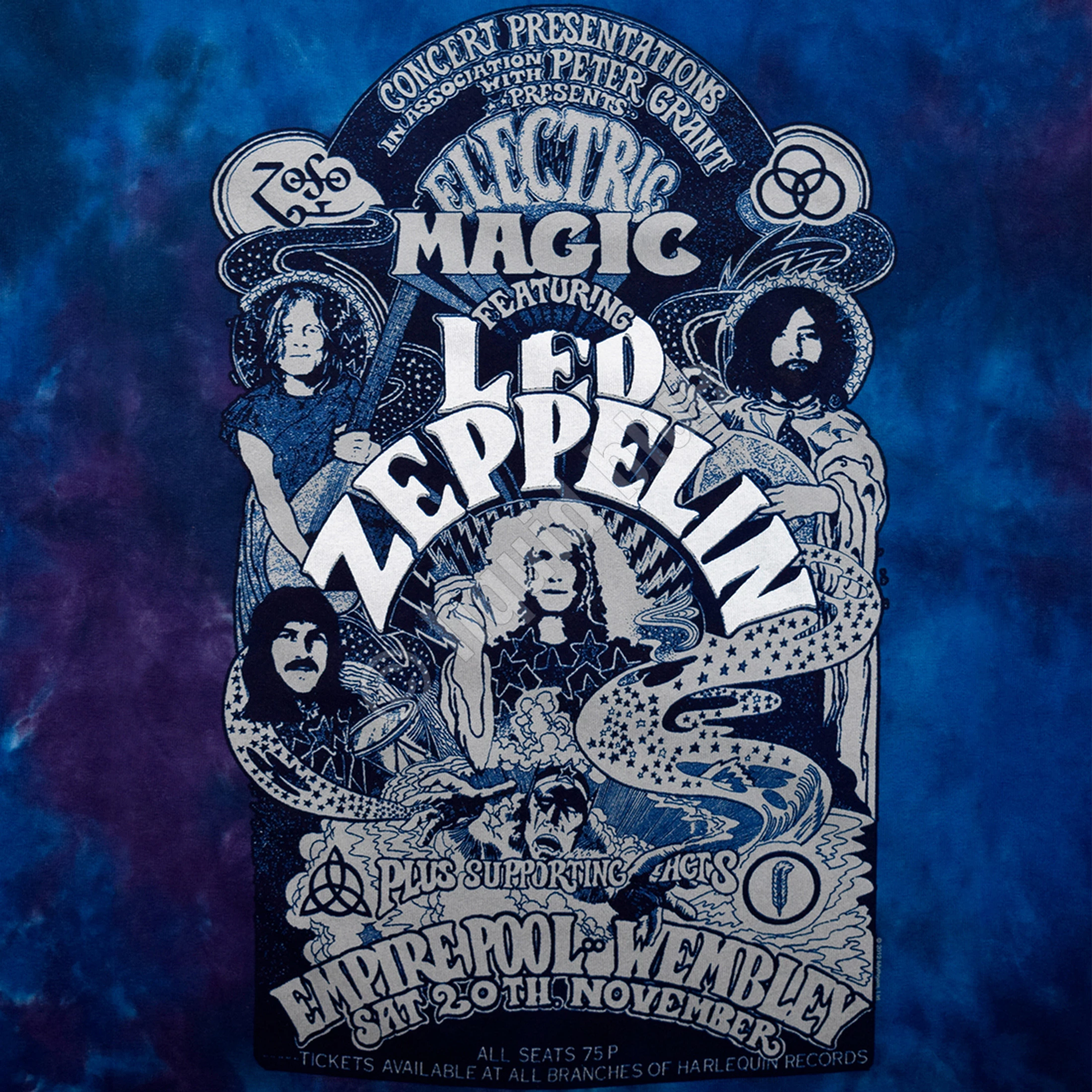 Wembley 71 Tie-Dye T-Shirt 5 Wembley 71 Tie-Dye T-Shirt - Image 3