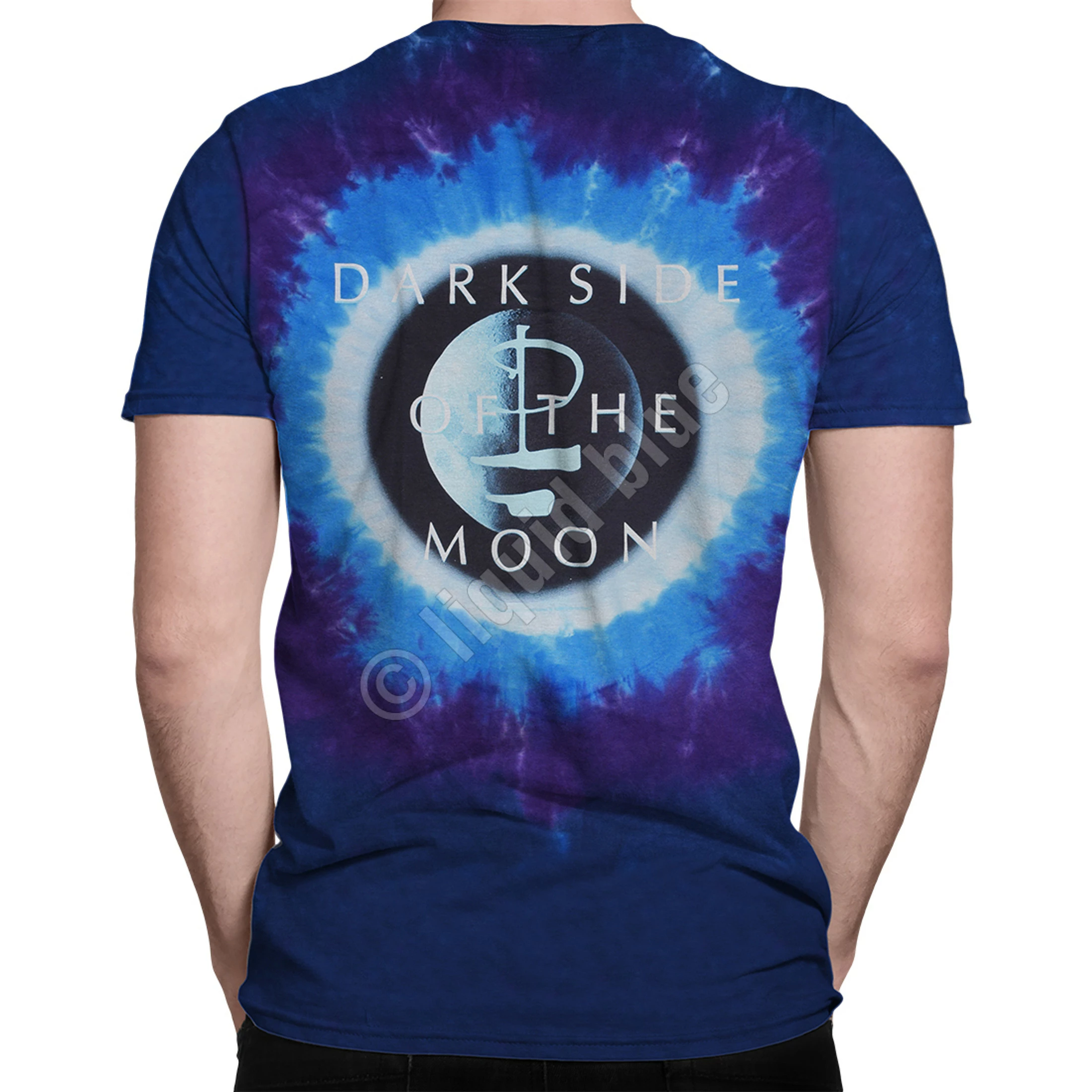Pink Floyd Dark Side Galaxy Tie-Dye T-Shirt 5 Pink Floyd Dark Side Galaxy Tie-Dye T-Shirt - Image 3