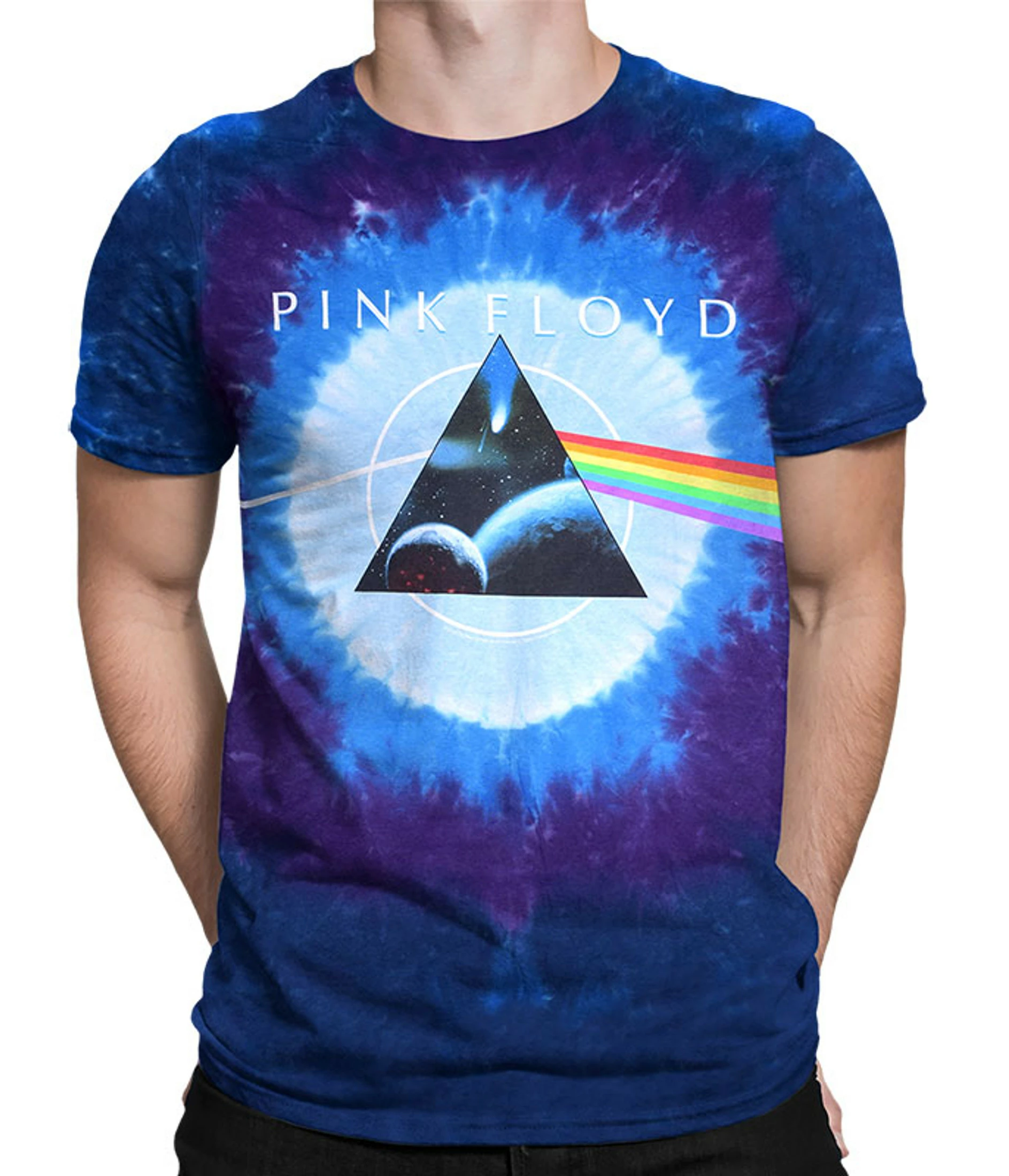 Pink Floyd Dark Side Galaxy Tie-Dye T-Shirt 3 Pink Floyd Dark Side Galaxy Tie-Dye T-Shirt