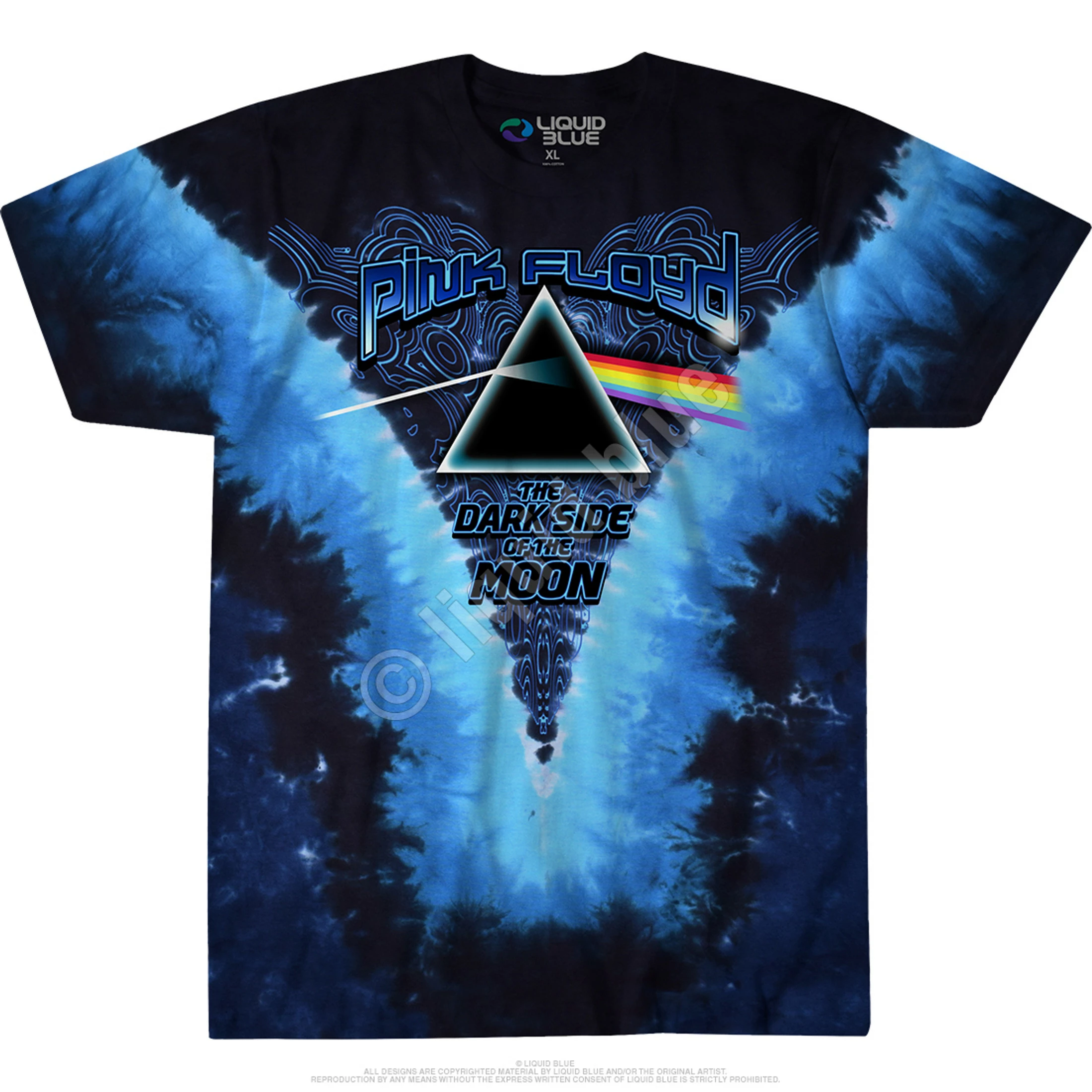 Pink Floyd Dark Side Of The Moon Tie-Dye T-Shirt 5 Pink Floyd Dark Side Of The Moon Tie-Dye T-Shirt - Image 3
