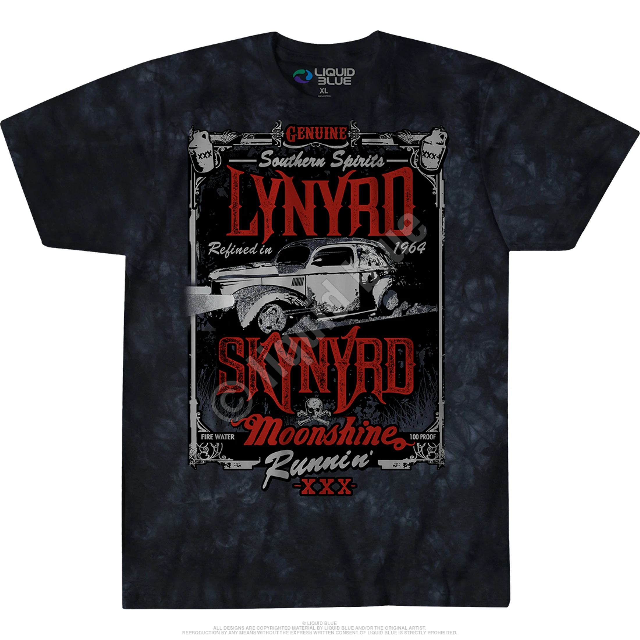 Moonshine Runnin' Tie-Dye T-Shirt 5 Moonshine Runnin' Tie-Dye T-Shirt - Image 3