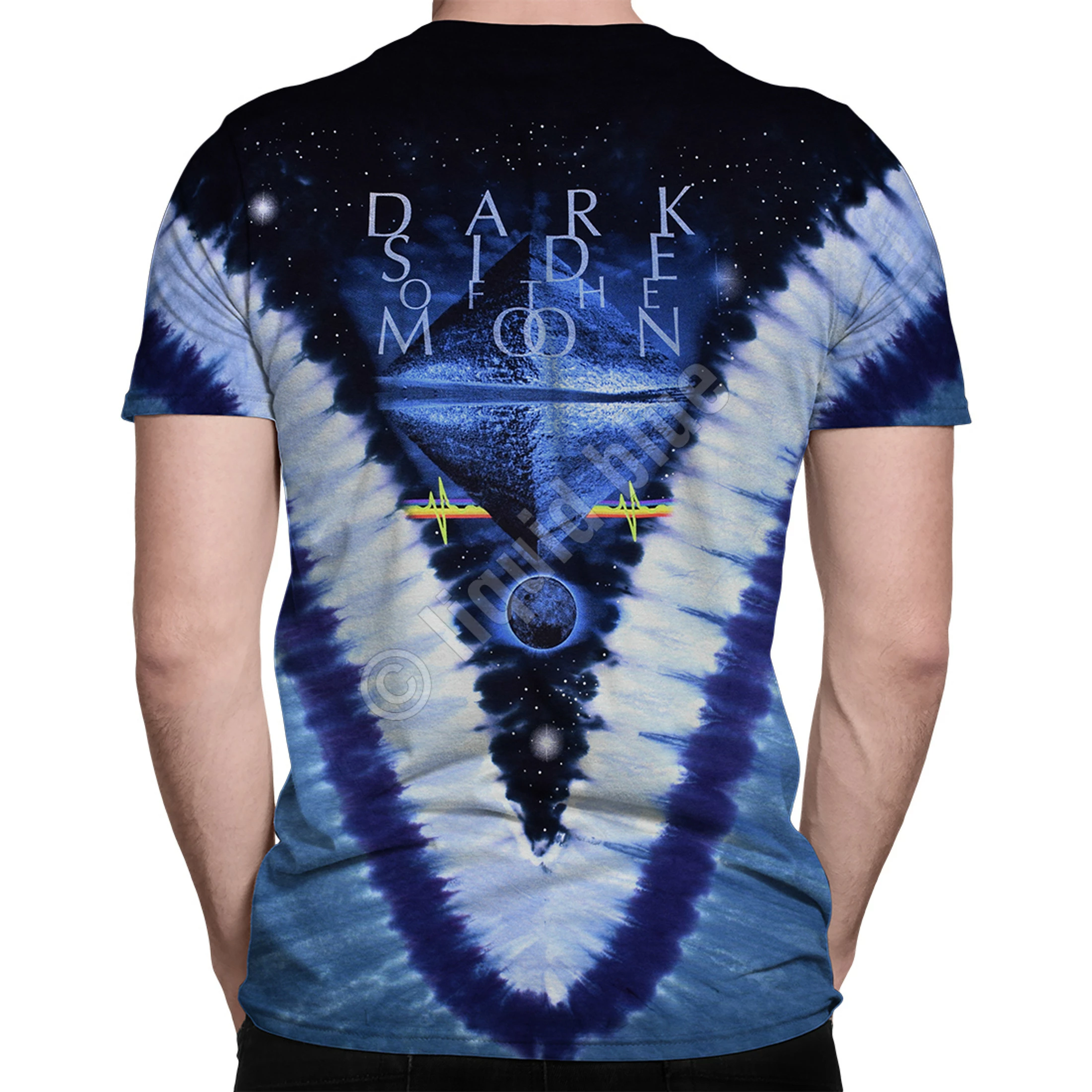 Pink Floyd Pyramid V Tie-Dye T-Shirt 5 Pink Floyd Pyramid V Tie-Dye T-Shirt - Image 3