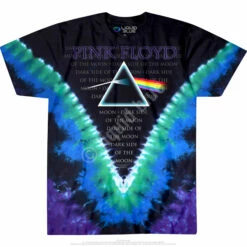 Pink Floyd Dark Side Vdye Tie-Dye T-Shirt -MLB Shop 11835f 77961.1488401368