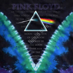 Pink Floyd Dark Side Vdye Tie-Dye T-Shirt -MLB Shop 11835f artwork 61469.1488401368