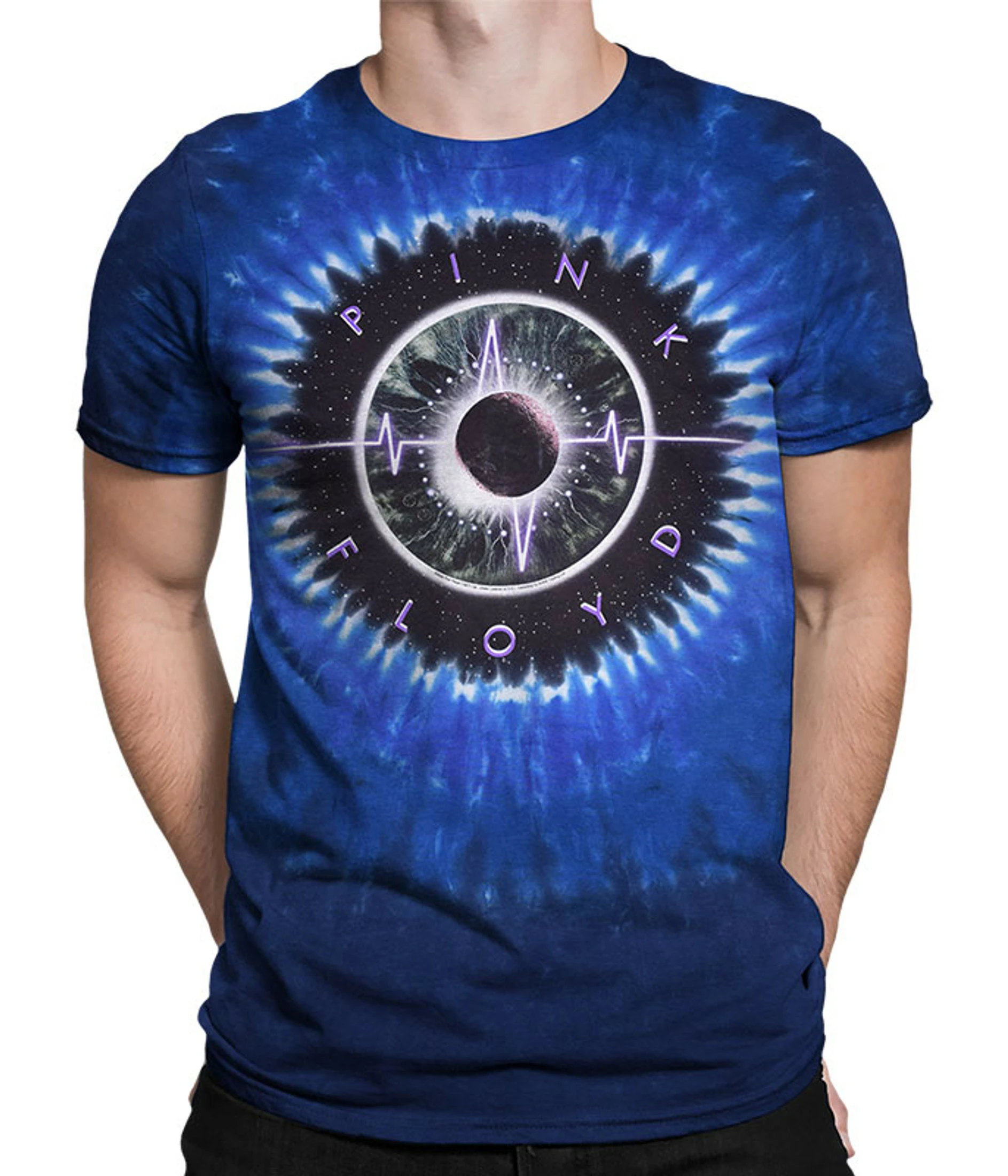 Pink Floyd Pulse Concentric Tie-Dye T-Shirt 3 Pink Floyd Pulse Concentric Tie-Dye T-Shirt