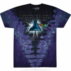 Pink Floyd Dark Side Vortex Tie-Dye T-Shirt -MLB Shop 11839f 08807.1488401277