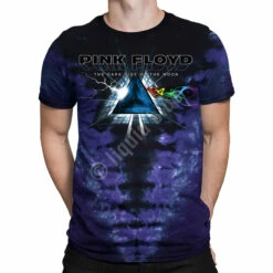 Pink Floyd Dark Side Vortex Tie-Dye T-Shirt -MLB Shop 11839f body 21580.1488401277