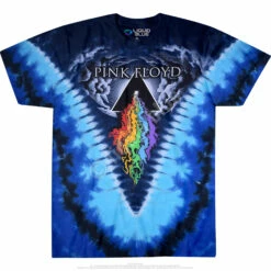 Pink Floyd Prism River Tie-Dye T-Shirt 8 Pink Floyd Prism River Tie-Dye T-Shirt -MLB Shop 11840f 60154.1488401382