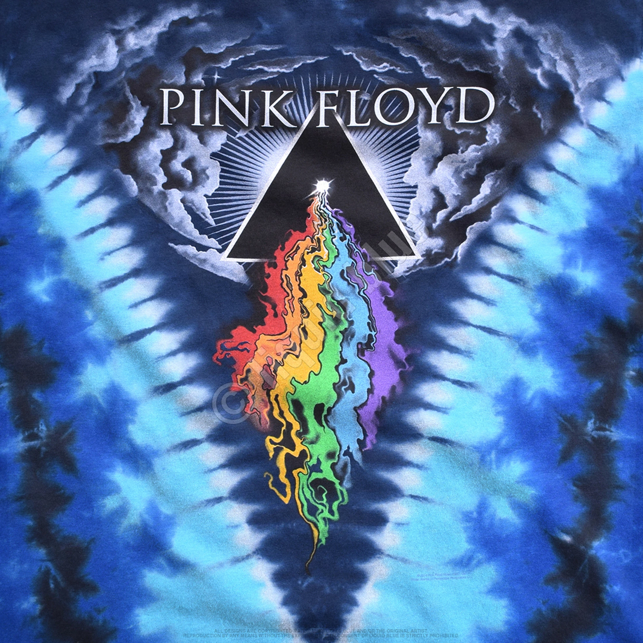 Pink Floyd Prism River Tie-Dye T-Shirt 6 Pink Floyd Prism River Tie-Dye T-Shirt - Image 4