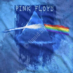 Pink Floyd Prism Paint Tie-Dye T-Shirt -MLB Shop 11843f artwork 73769.1632157104