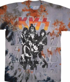 KISS Rock And Roll All Nite Tie-Dye T-Shirt