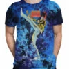DAVID BOWIE Bowie Kick Tie-Dye T-Shirt -MLB Shop 11879f body 32393.1569264476