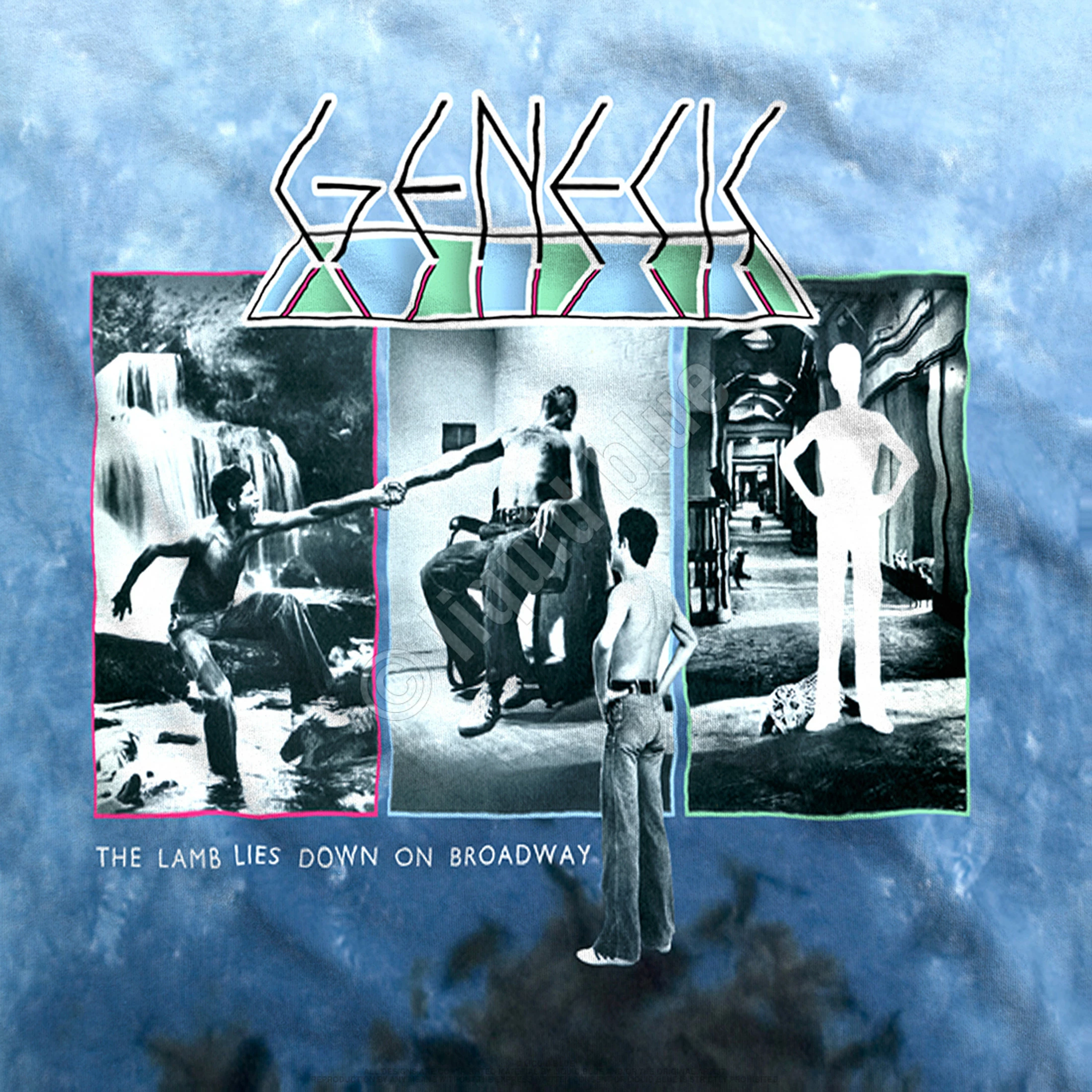 Genesis The Lamb Lies Down Tie-Dye T-Shirt 6 Genesis The Lamb Lies Down Tie-Dye T-Shirt - Image 4