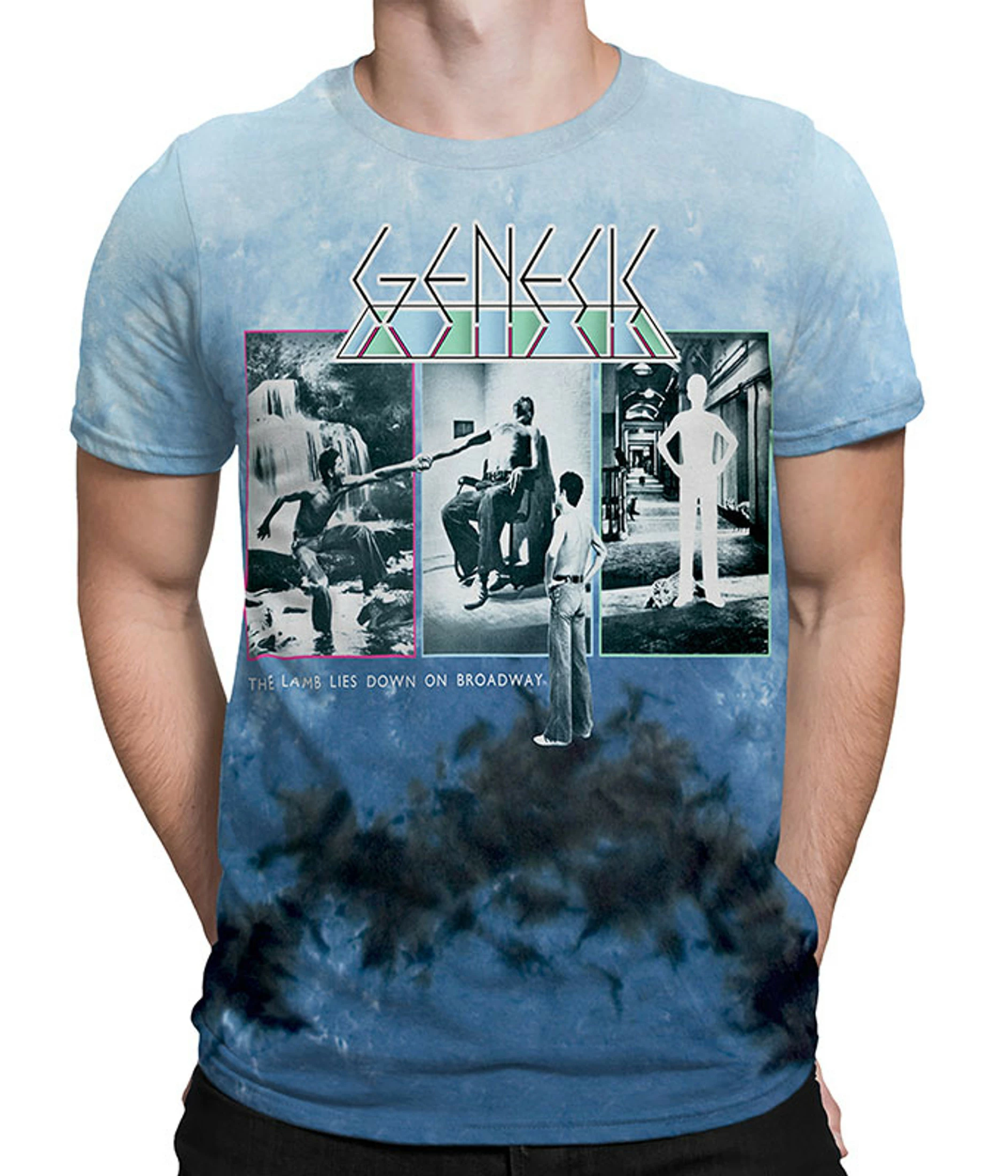 Genesis The Lamb Lies Down Tie-Dye T-Shirt 3 Genesis The Lamb Lies Down Tie-Dye T-Shirt