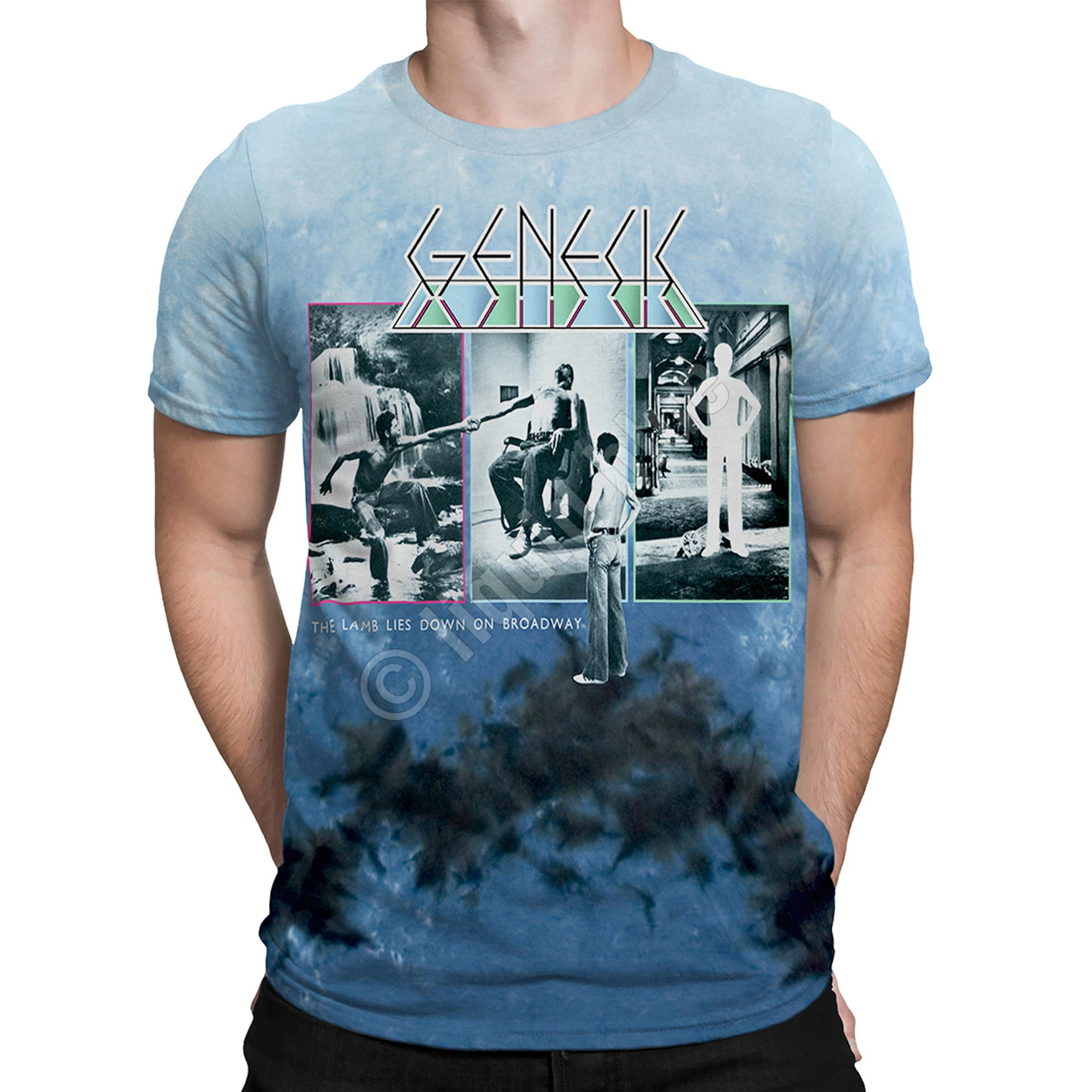 Genesis The Lamb Lies Down Tie-Dye T-Shirt 4 Genesis The Lamb Lies Down Tie-Dye T-Shirt - Image 2